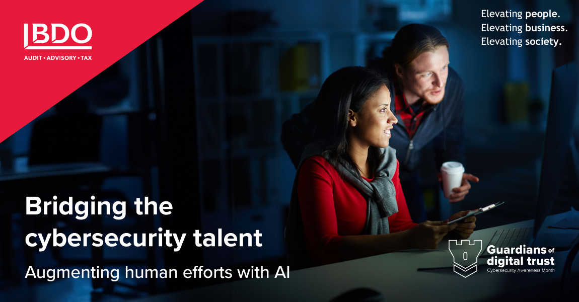 Bridging the cybersecurity talent gap: Augmenting human efforts with AI