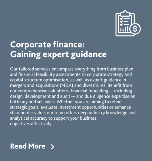 Corporate finance