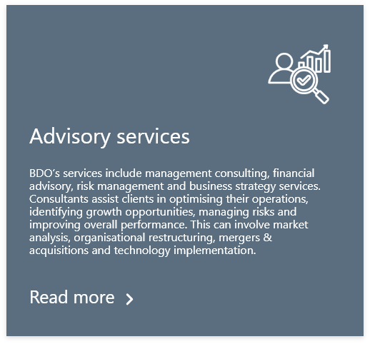 Advisory services image